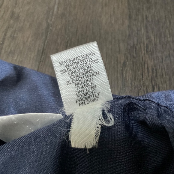 Victorias Secret Womens Robe Dark Blue Navy Silky Tie 3/4 Sleeve One Size - Picture 10 of 10